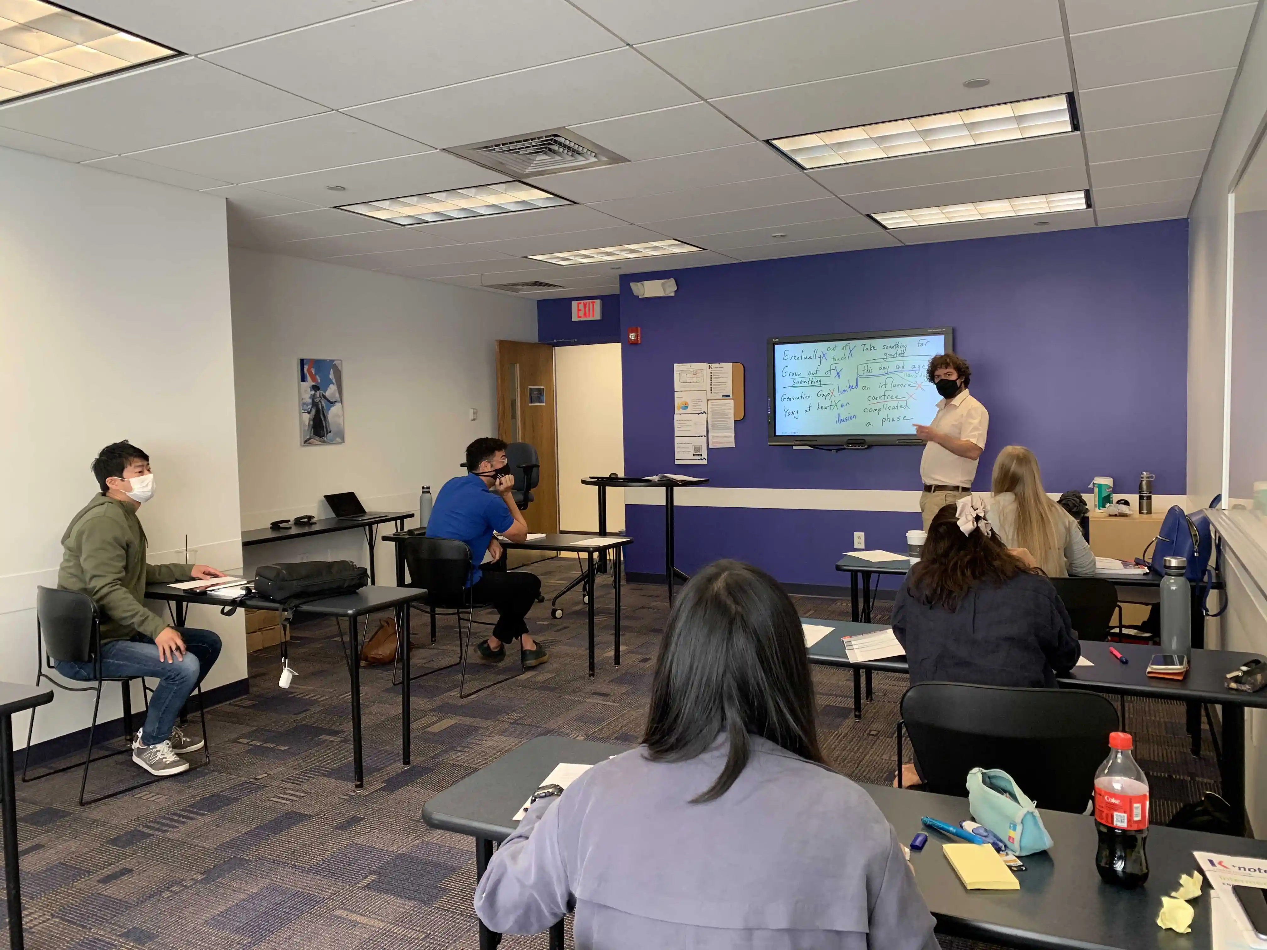 classroom  Kaplan International Language Schools