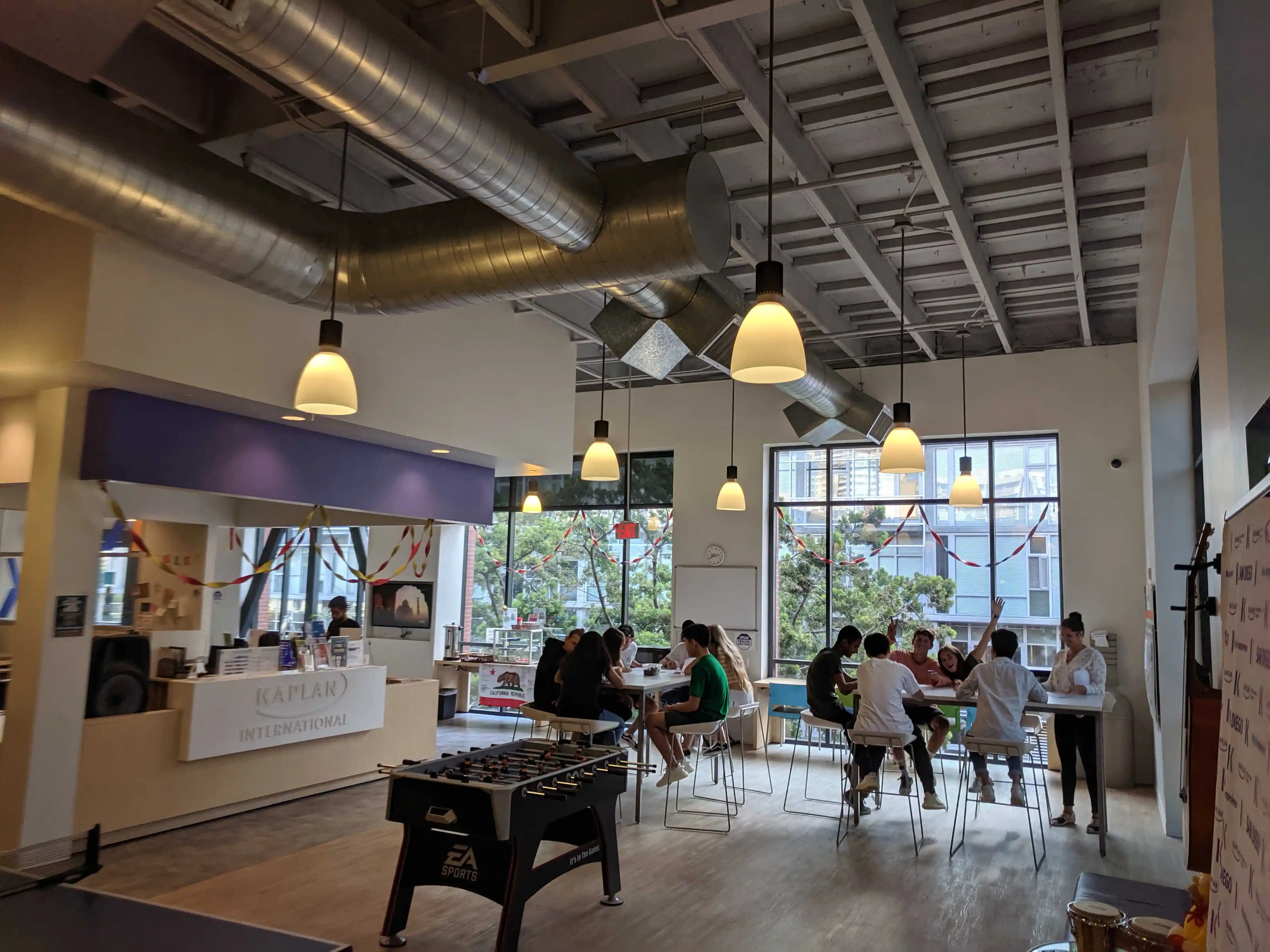  common area Écoles internationales de langues Kaplan