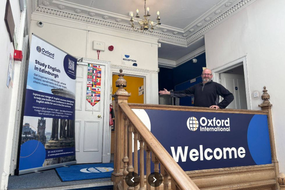 An image from Oxford International English School Edinburgh